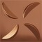 Ekena Millwork 19 5/8in. W x 19 5/8in. H Pinwheel EnduraWall Decorative 3D Wall Panel Covers 2.67 Sq. Ft. WP20X20PIBCO - alternate 1